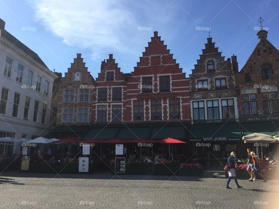 Bruges , beautiful city in belgium