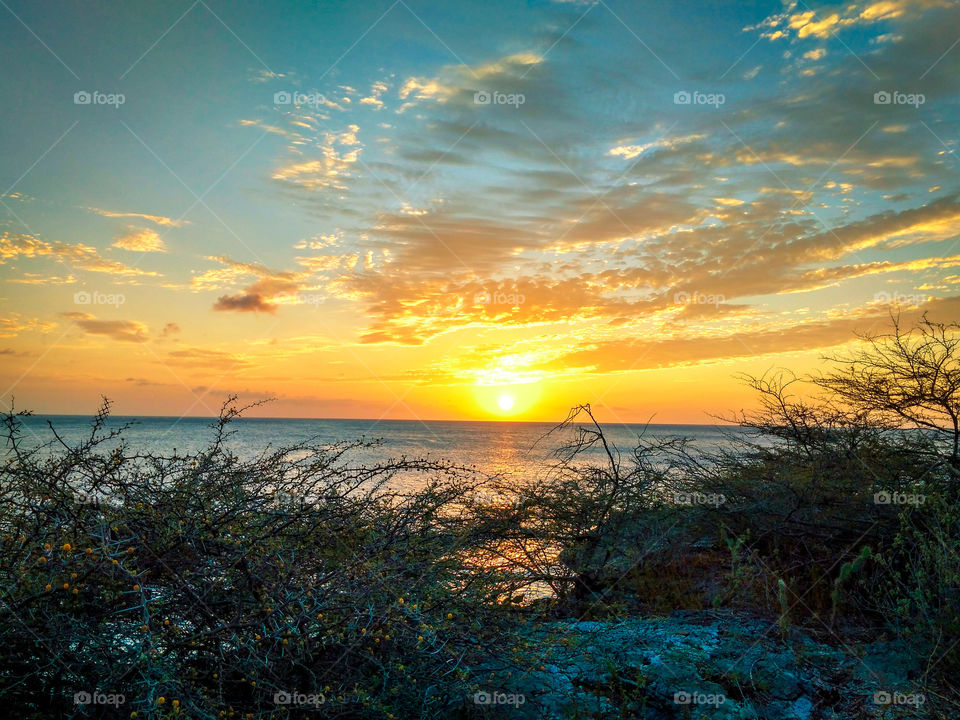 Breath taking view of the sunset ⛅