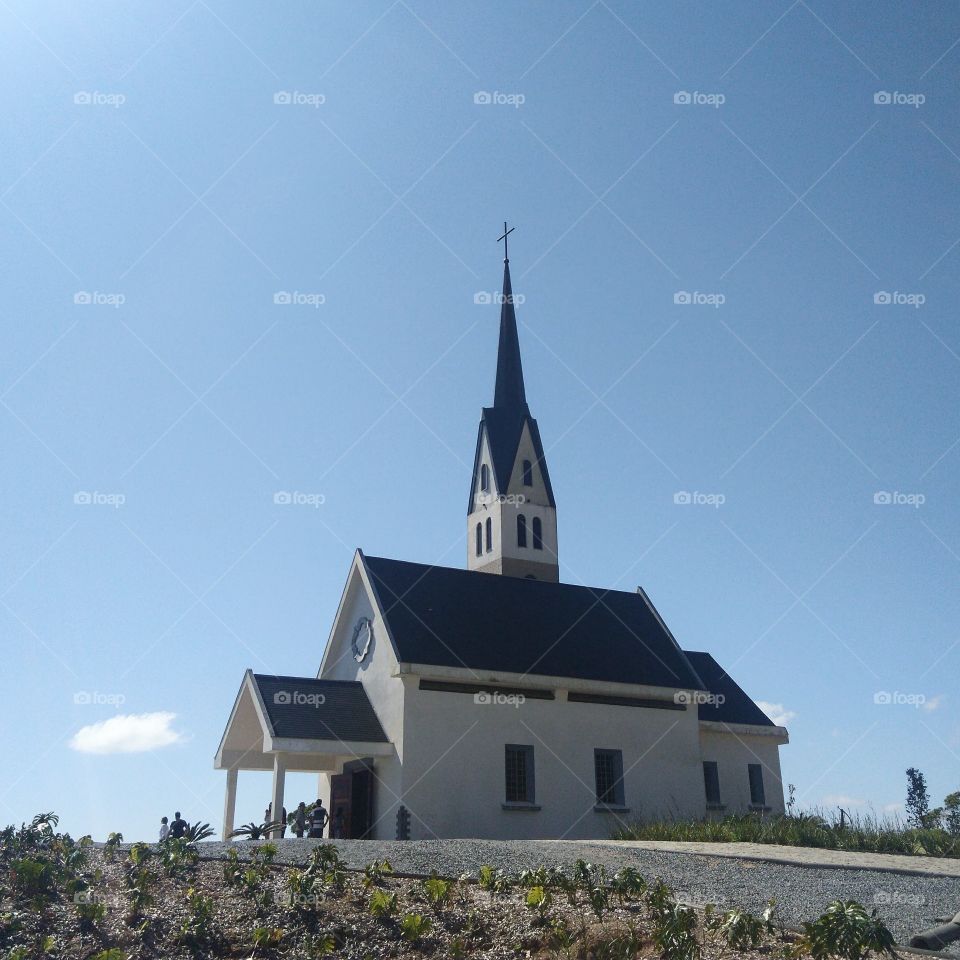 Church at the sky 