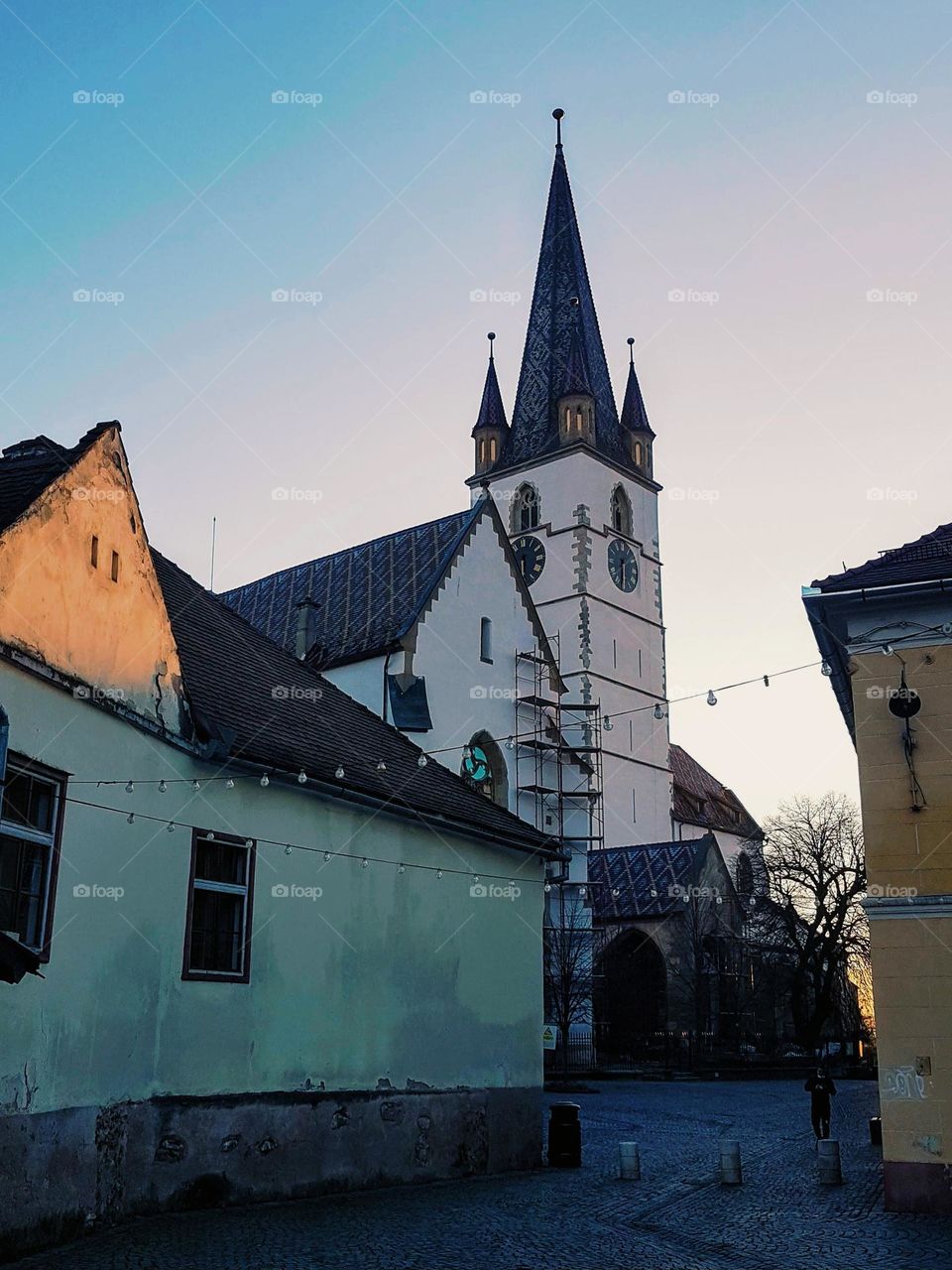 the catholic church from sibiu