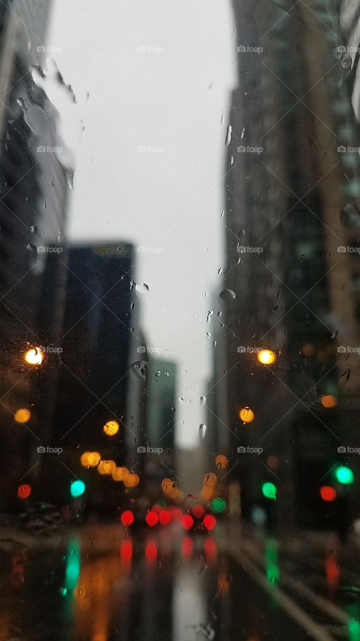 rain in Chicago