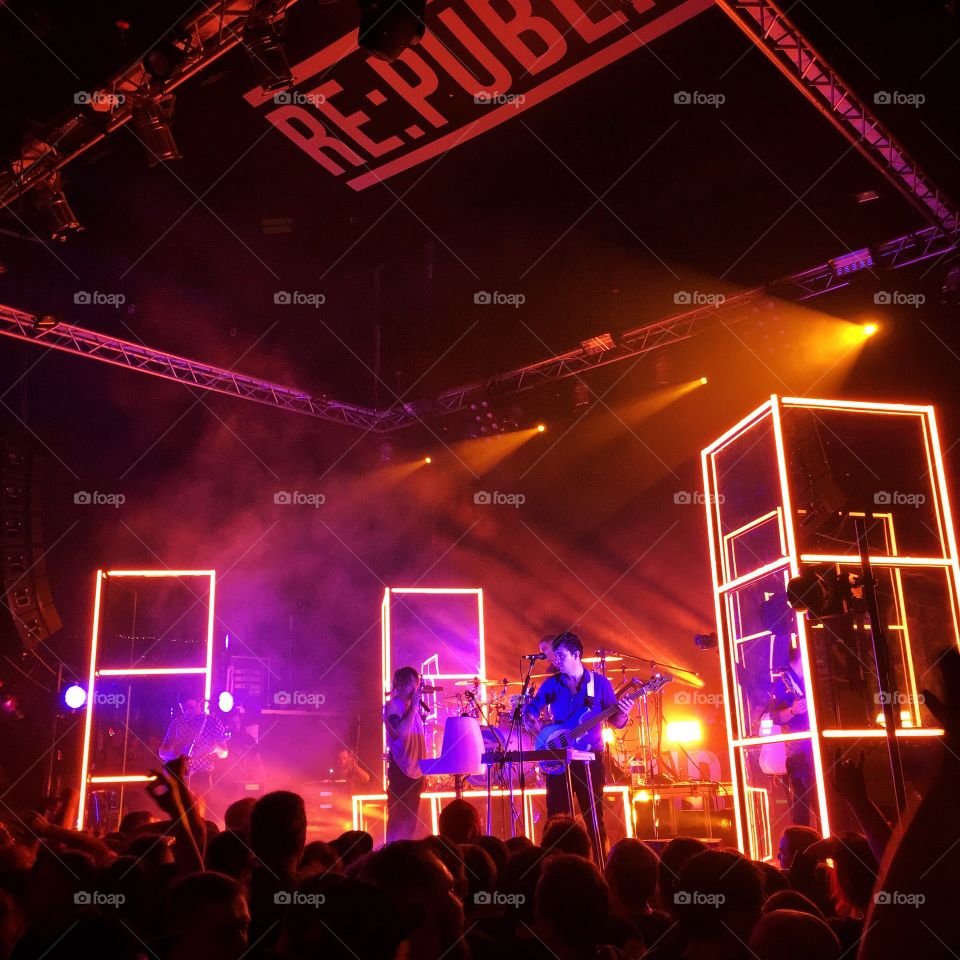 Enter Shikari live show in Minsk in March of 2019. Stop the clocks tour.