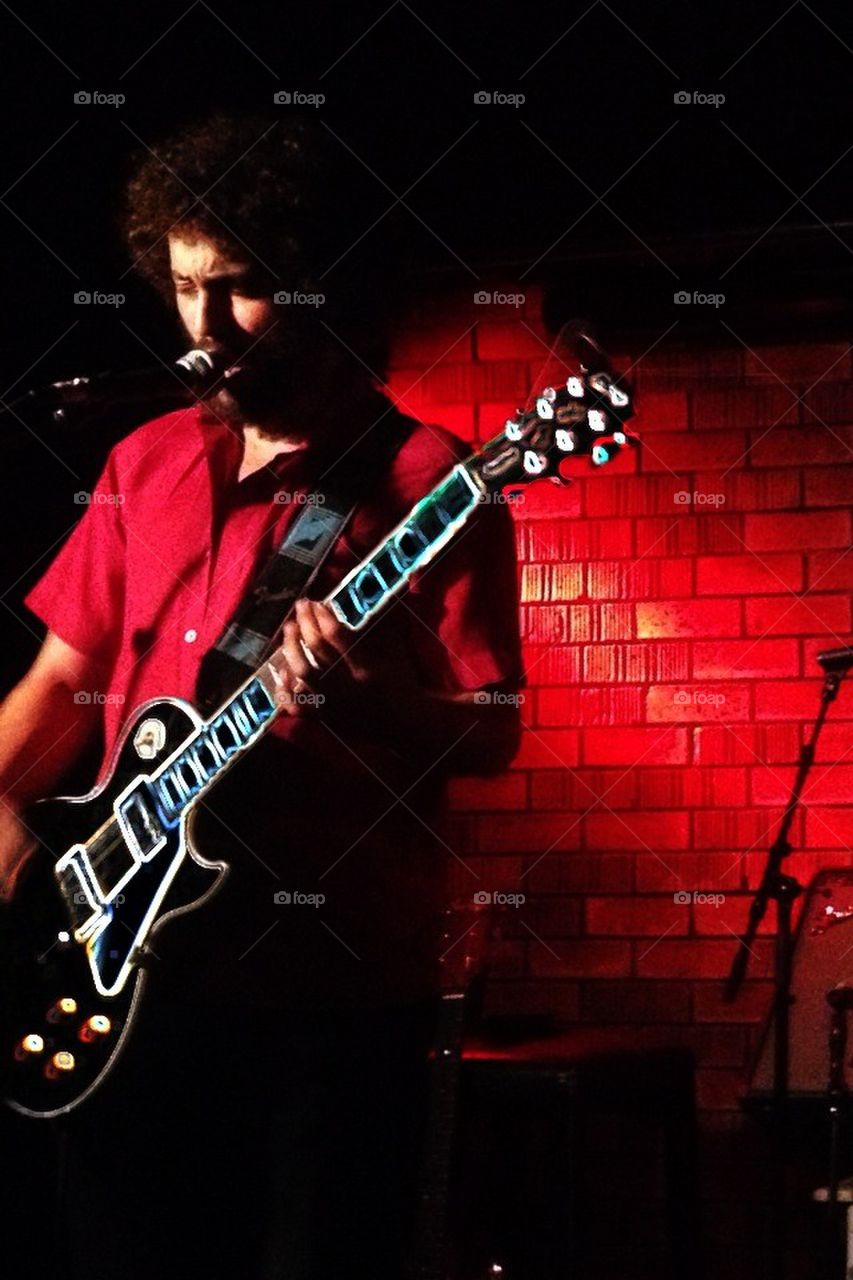 red black fun night by almogzimmerman