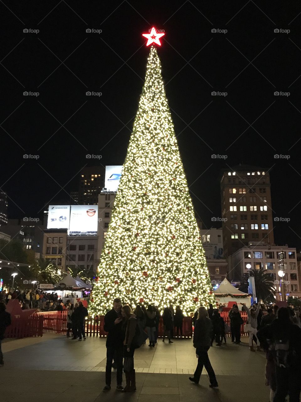 Christmas at Union Square SanFrancisco