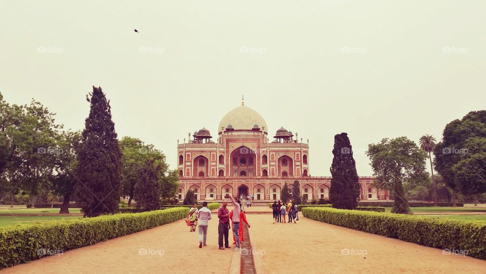 humayun's tomb, delhi, india