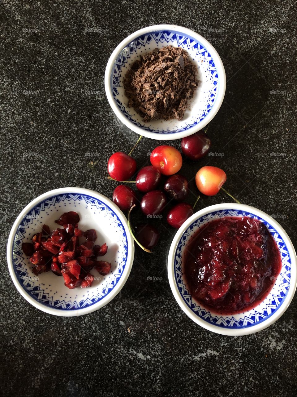 Cherries chocolate and raspberries blueberries pears raspberries strawberries play the delicious fresh food ready to serve ready to eat yummy scrumdiddlyumptious scrumdiddlyumptious