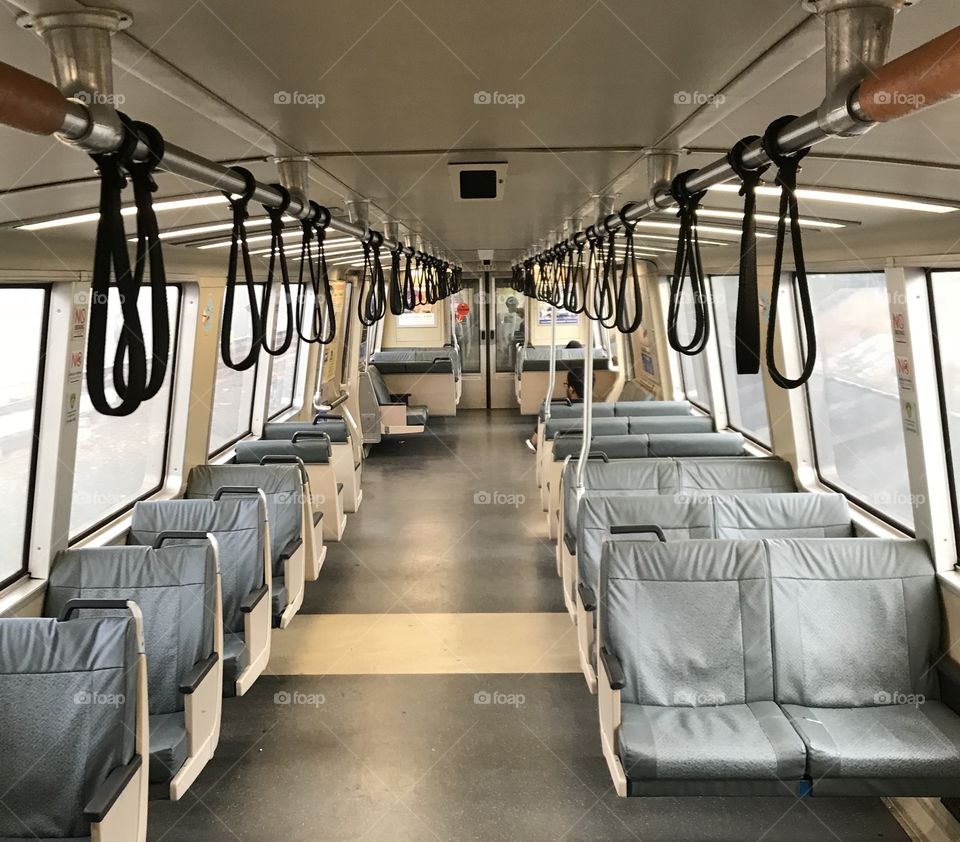 Got the train all to myself.