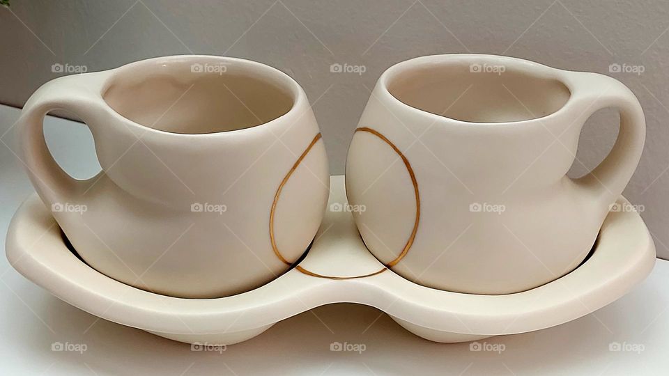 porcelain cup