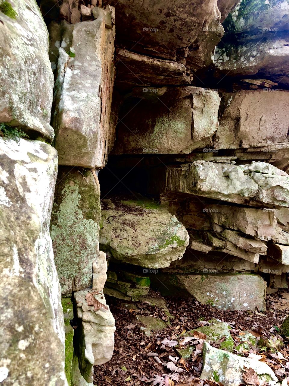 Natural rock formation 