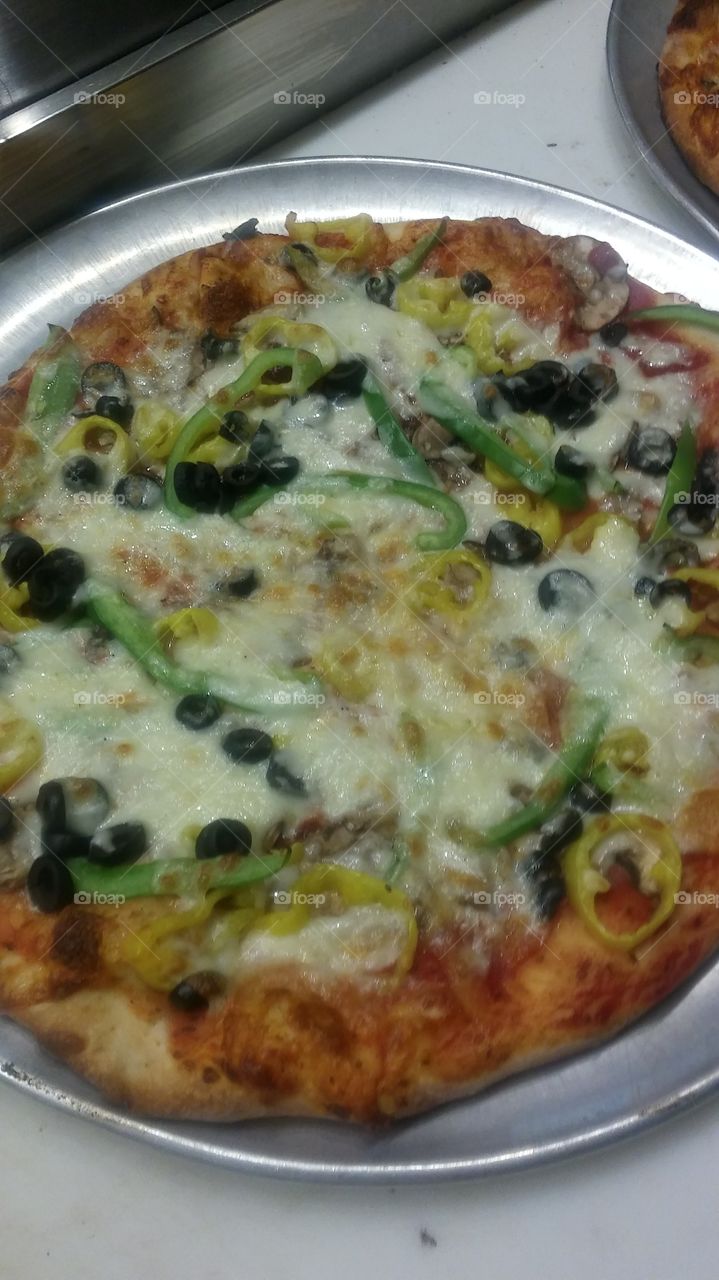 veggies pizza