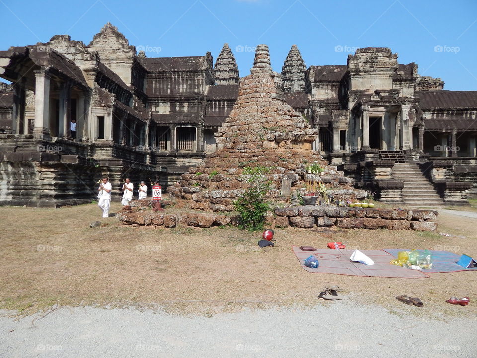 Angkor wat in Cambodia 