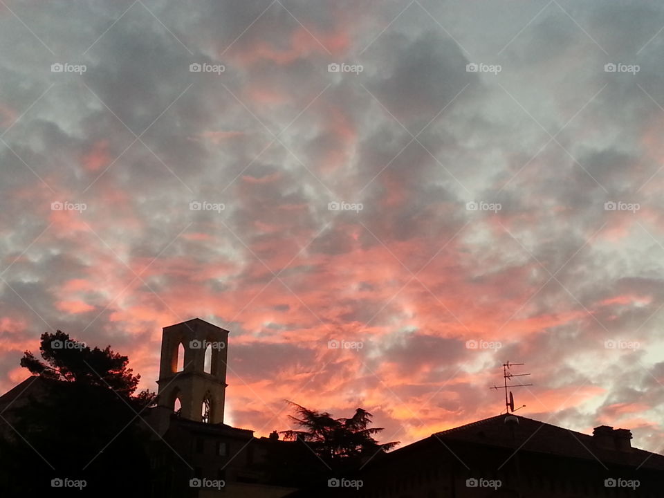 Dawn in Perugia