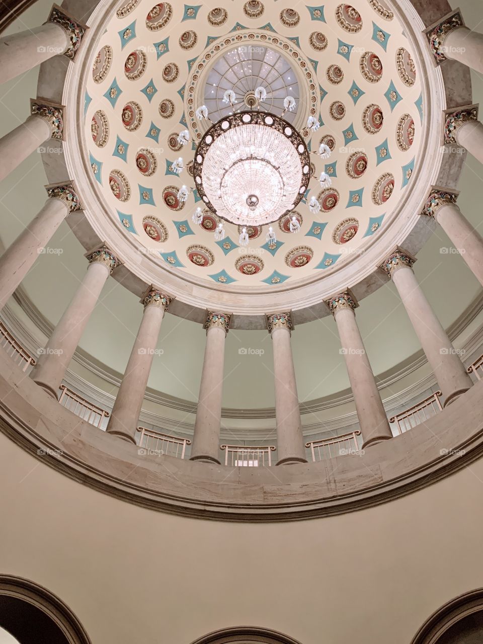 Within the capitol, this is another impressive sight above.