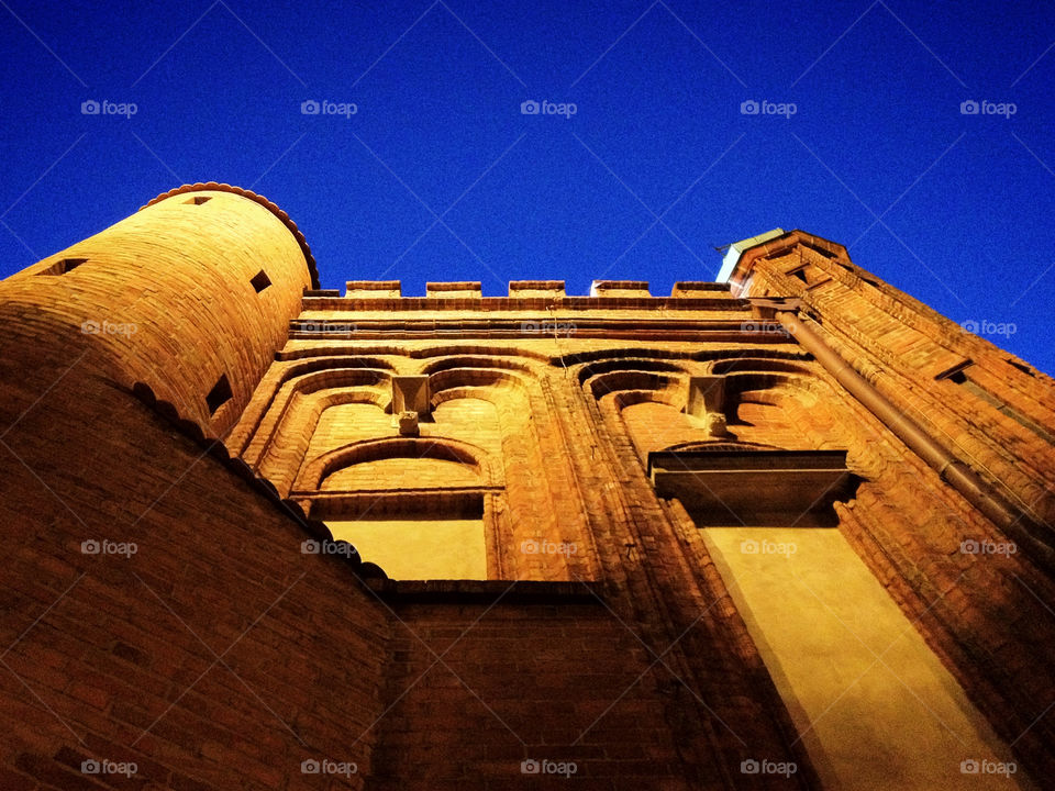 night poland architecture monument by kozjar