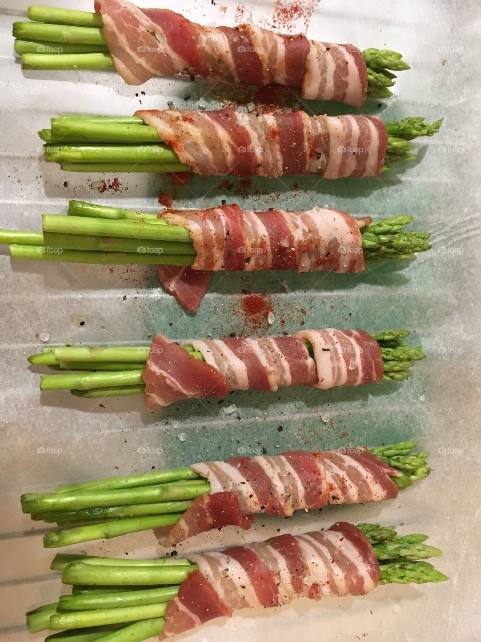 Asparagus wrap in bacon? Yes please! 