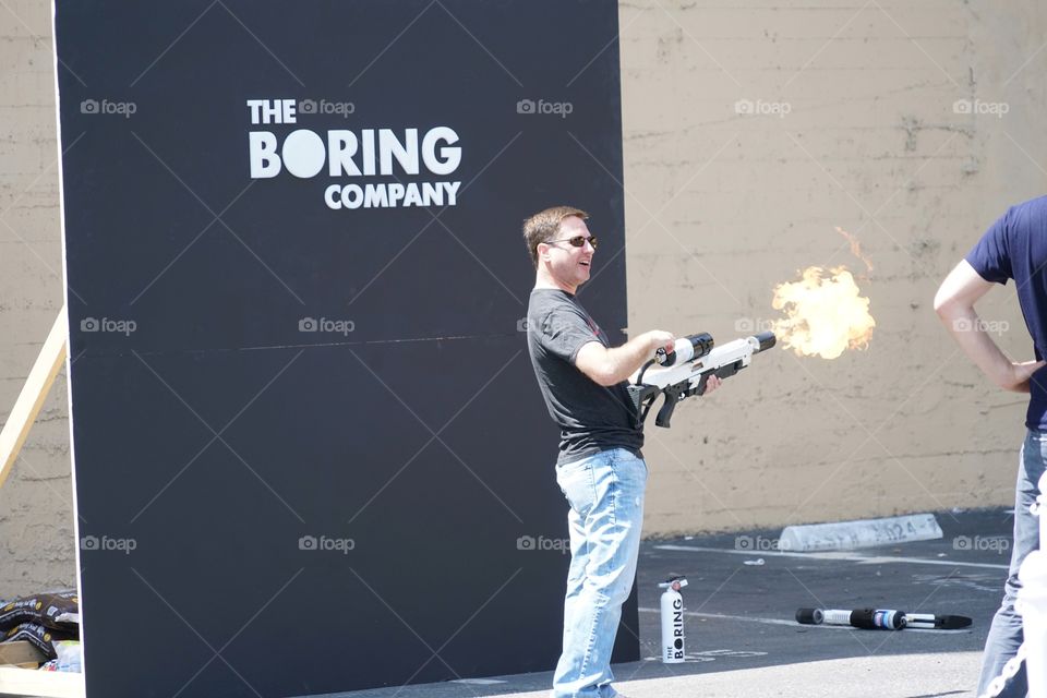 Dude With A Flamethrower 