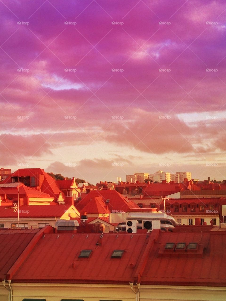 Rooftops of Gothenburg