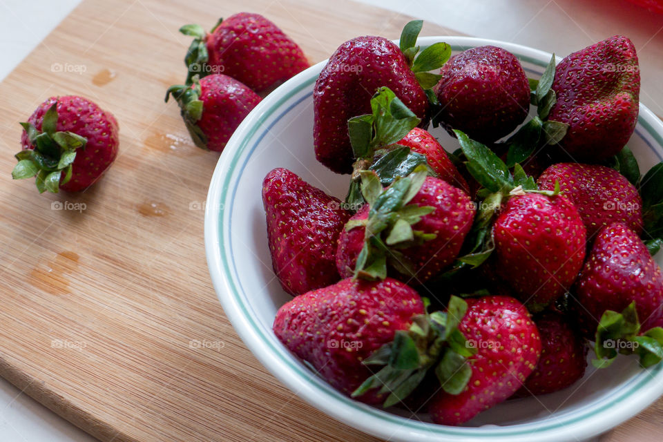 strawberries