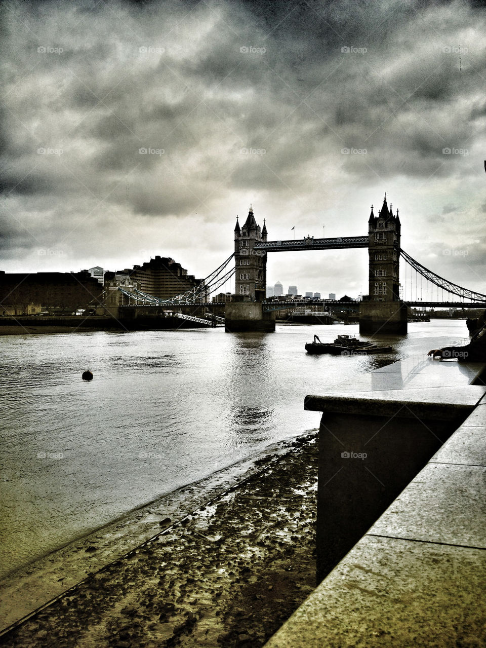 london river thames bridge by jnlee13