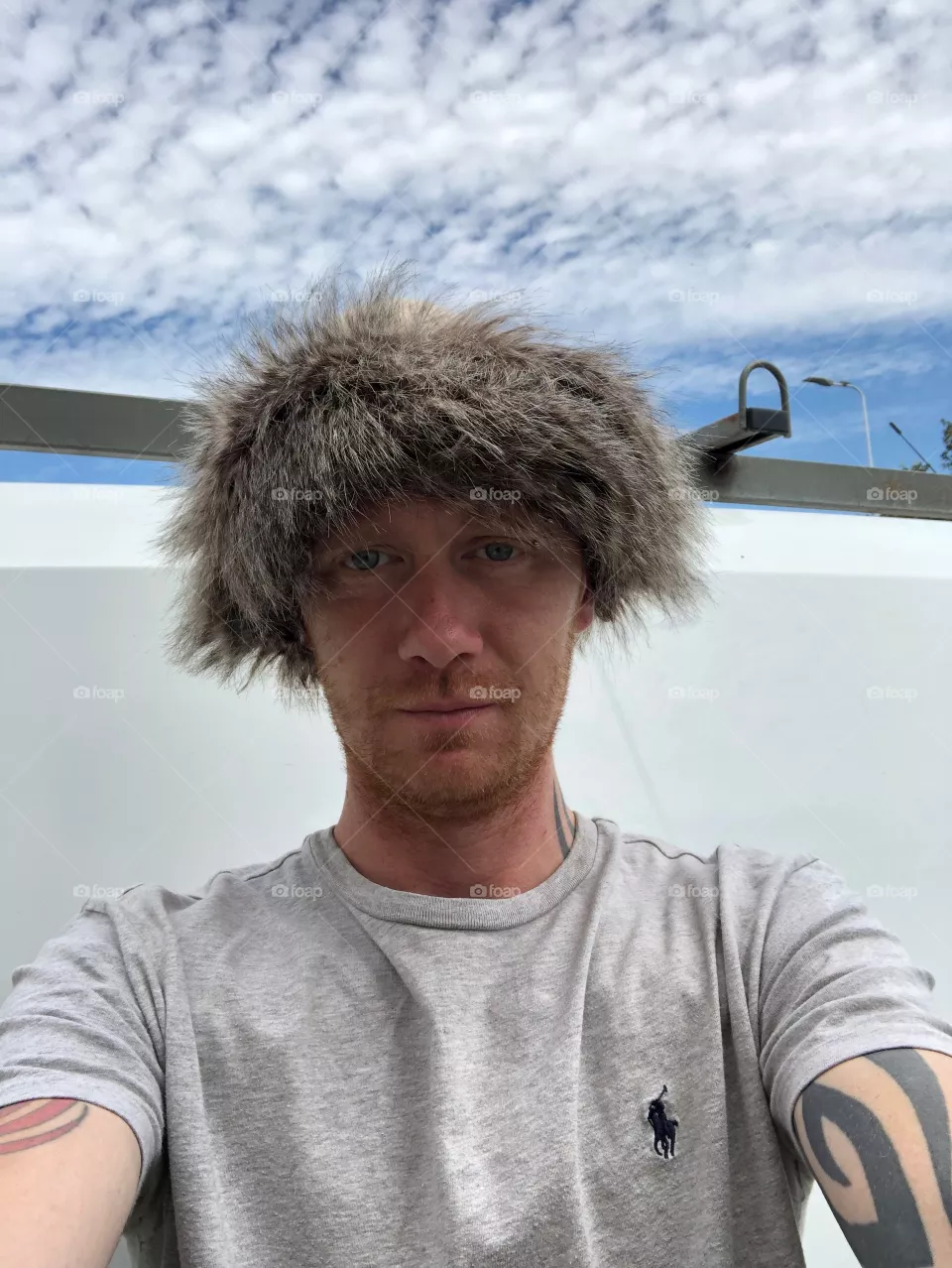 Hat selfie 