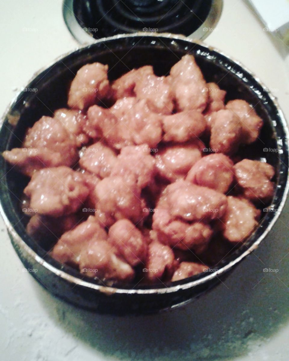 I make the meanest sweet and sour chicken even though I'm a vegetarian. I love to cook, can't help it