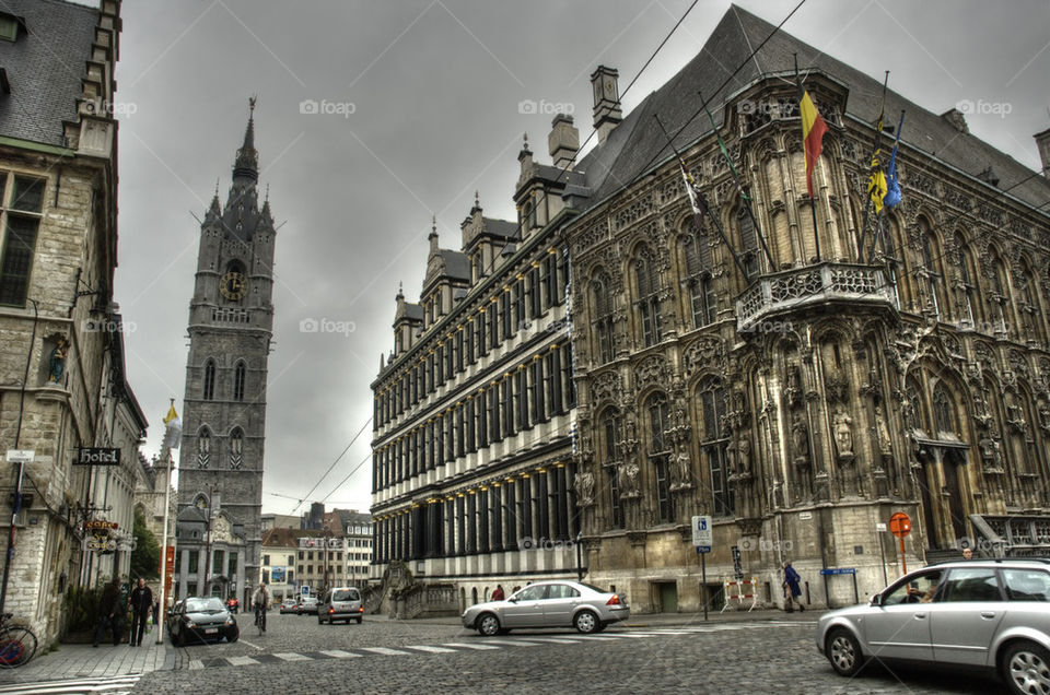 The Town Hall of Ghent