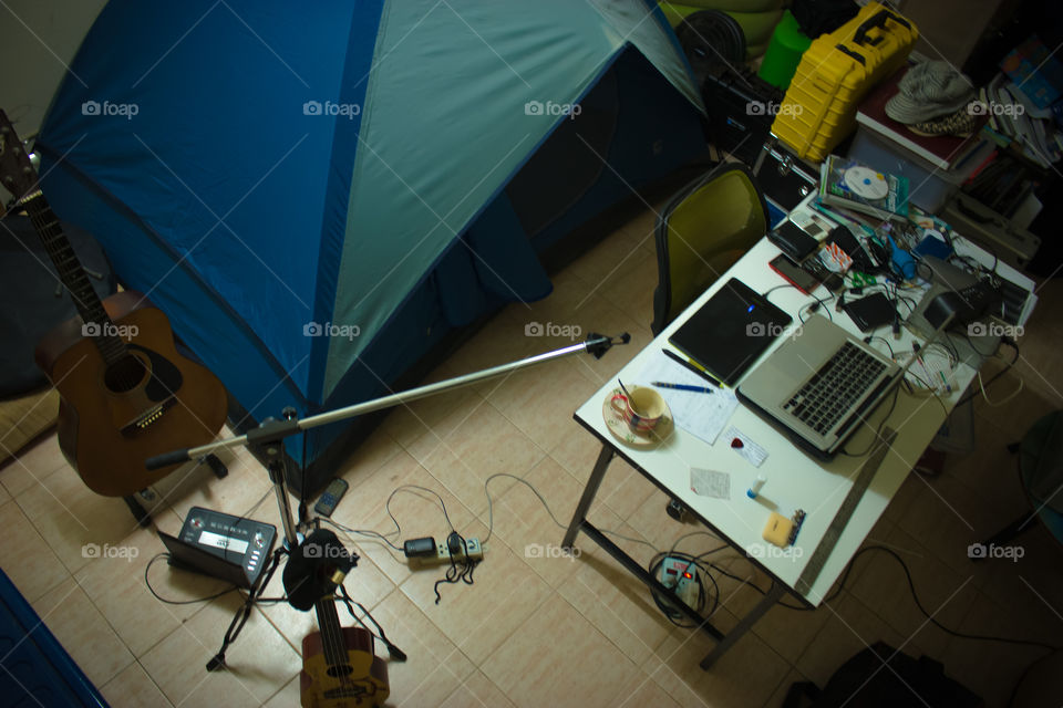 my room & tent