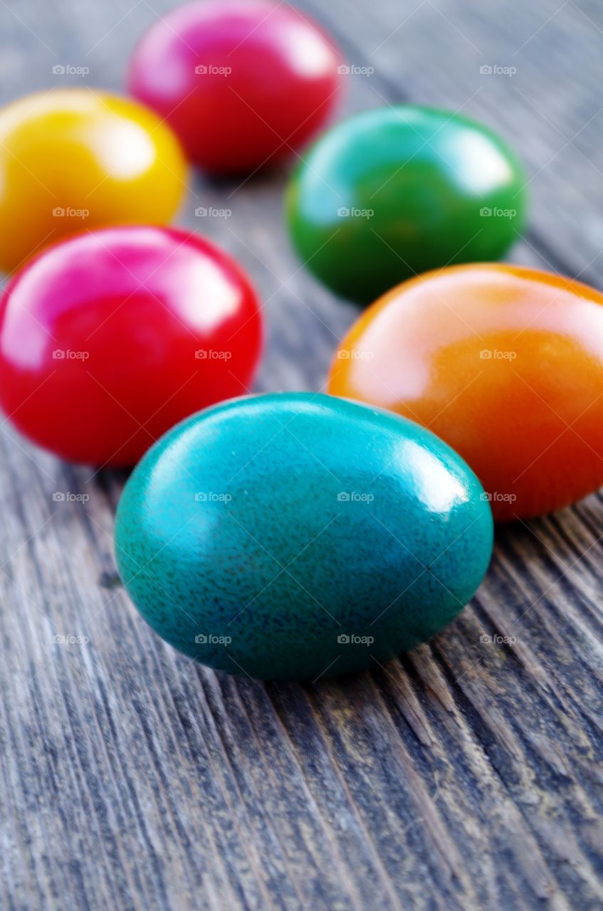 Close-up of multicolored candies