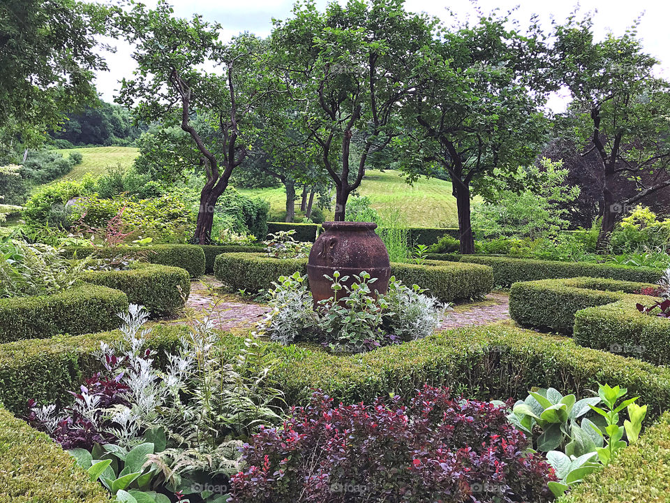 English country garden 