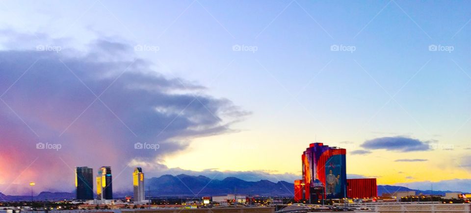 Las Vegas at Sunset 