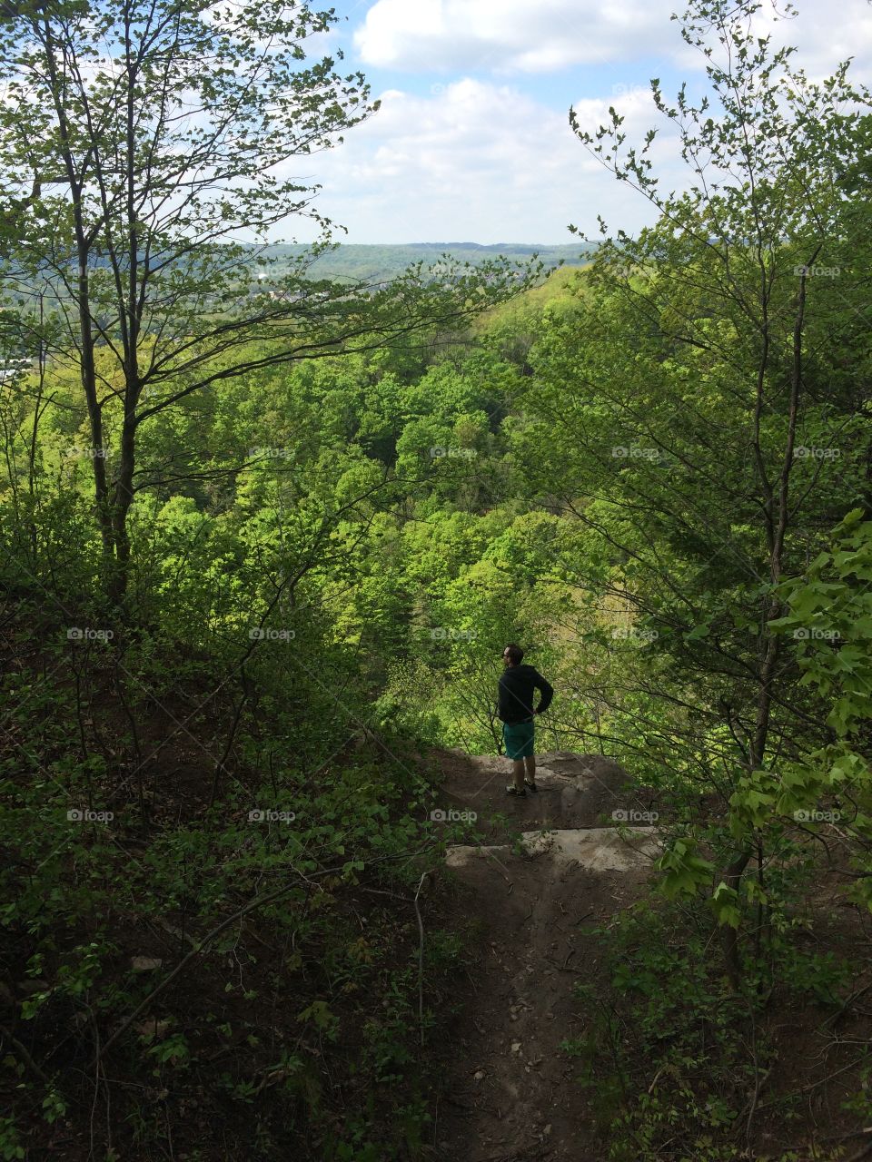 Escarpment hike in Ontario