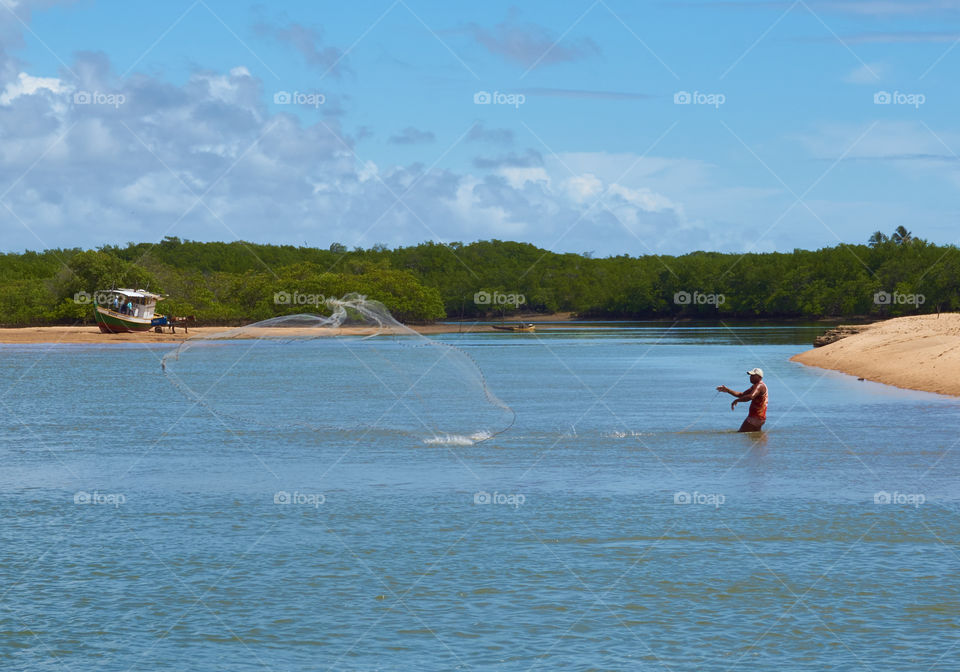 Fishing net - Baixio Bahia Brasil