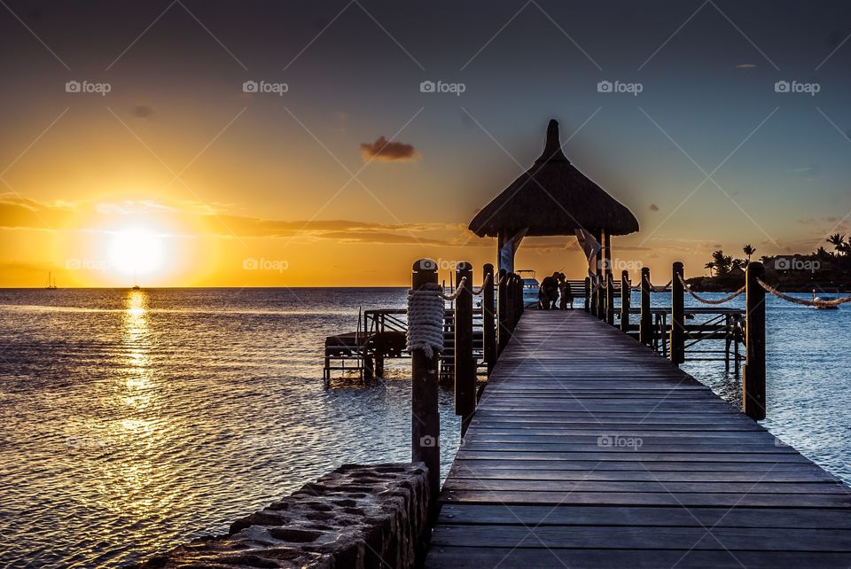 Mauritius Sunset 