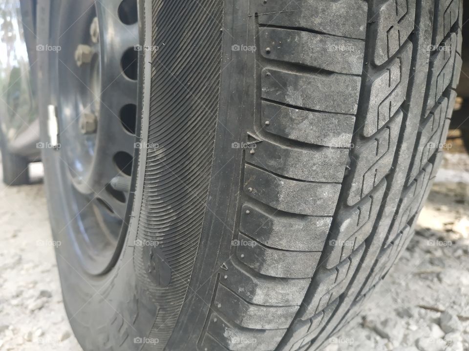 tire car black color