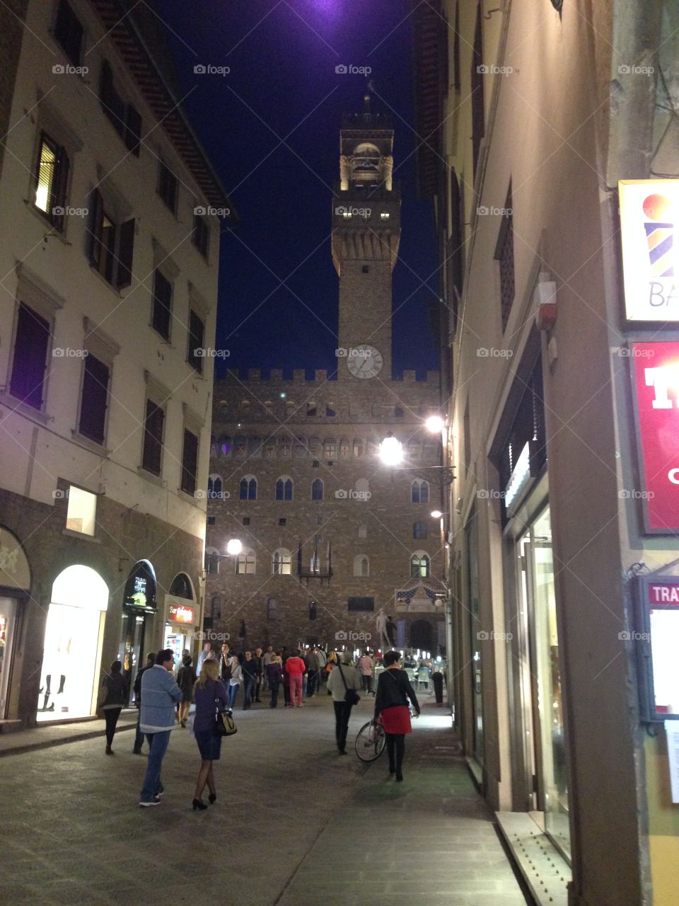 Street Scene in Florence 