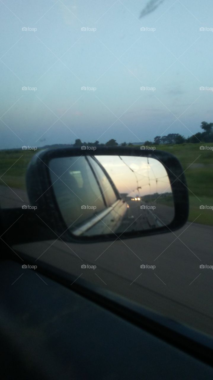 looking in the rear view