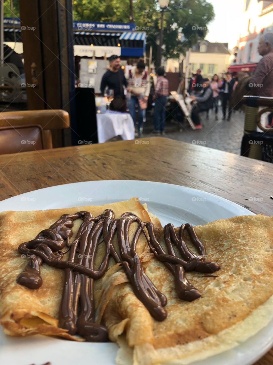Crêpes en Paris