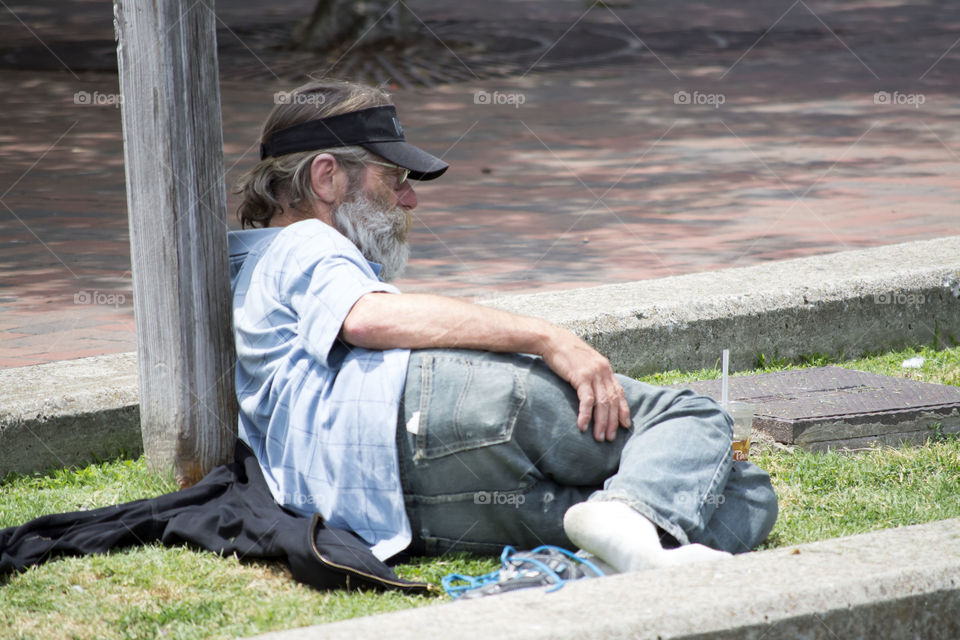 homeless. homeless in the city