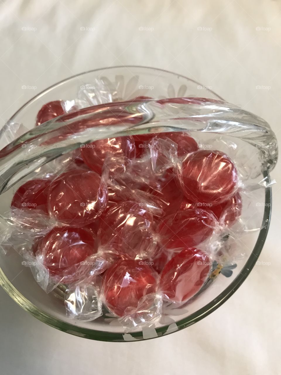 Red cinnamon candy