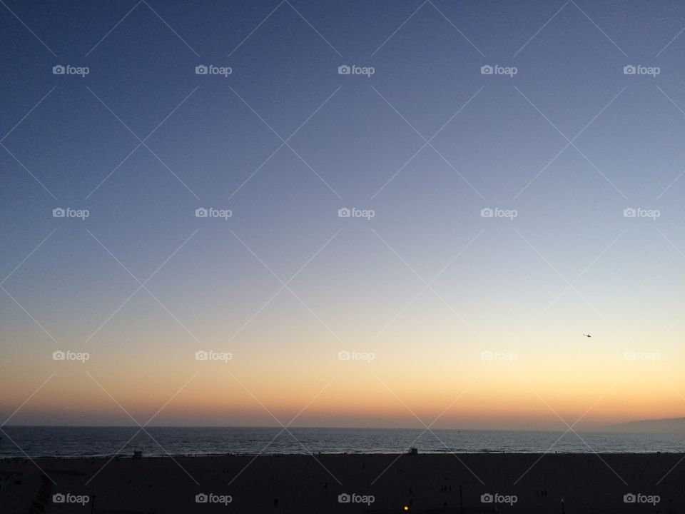 Beach Sunset. Beach Sunset