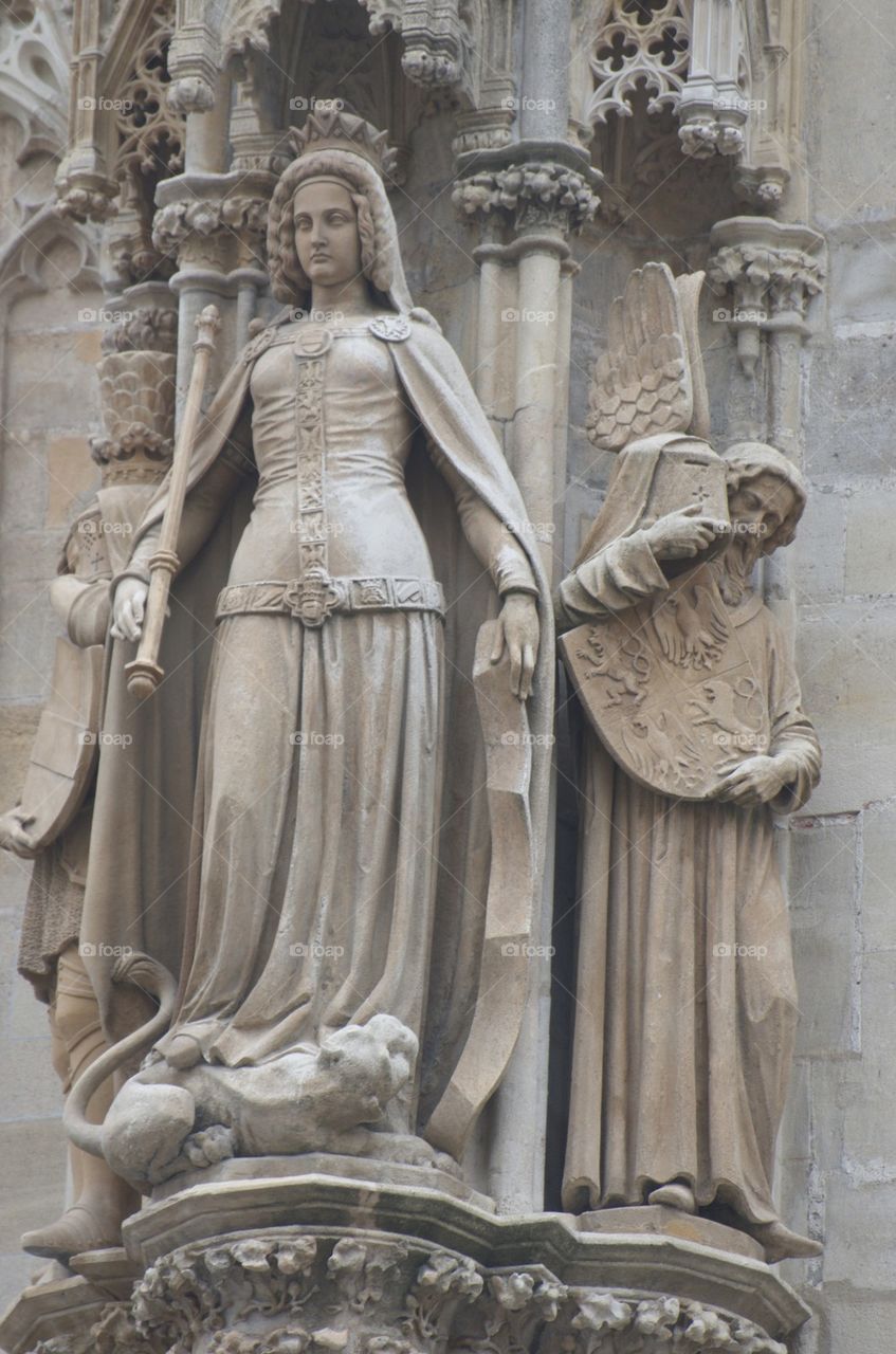 Exterior detail at St. Stephen's Cathedral (Stephansdom)