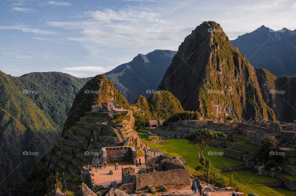 Michu Picchu sunset