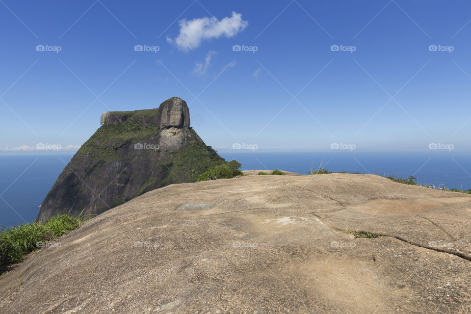 Pedra da Gávea in Rio de Janeiro Brazil.