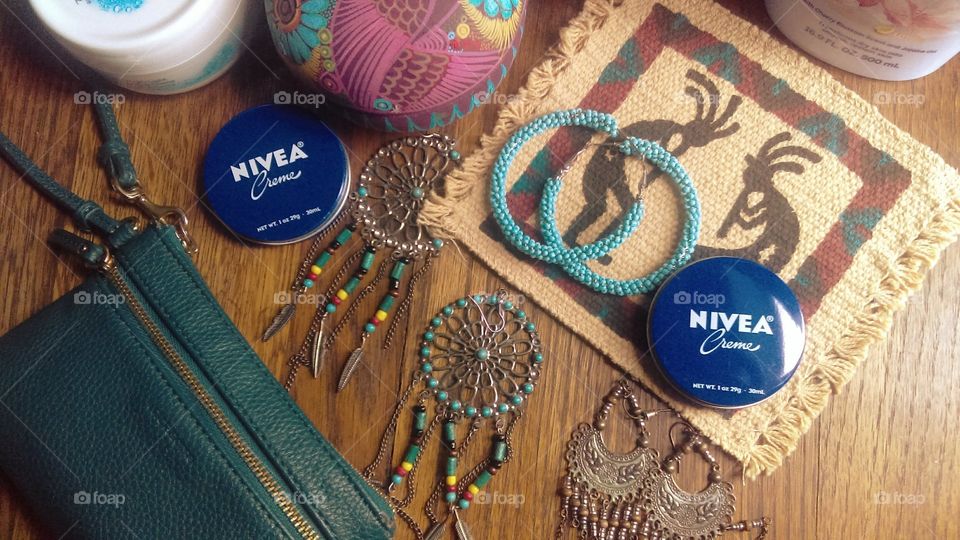 NIVEA creme on bedroom dresser