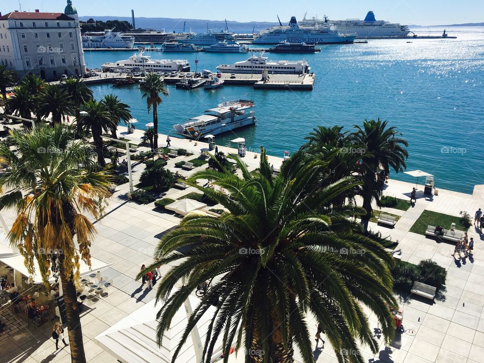 Promenade Split Croatia