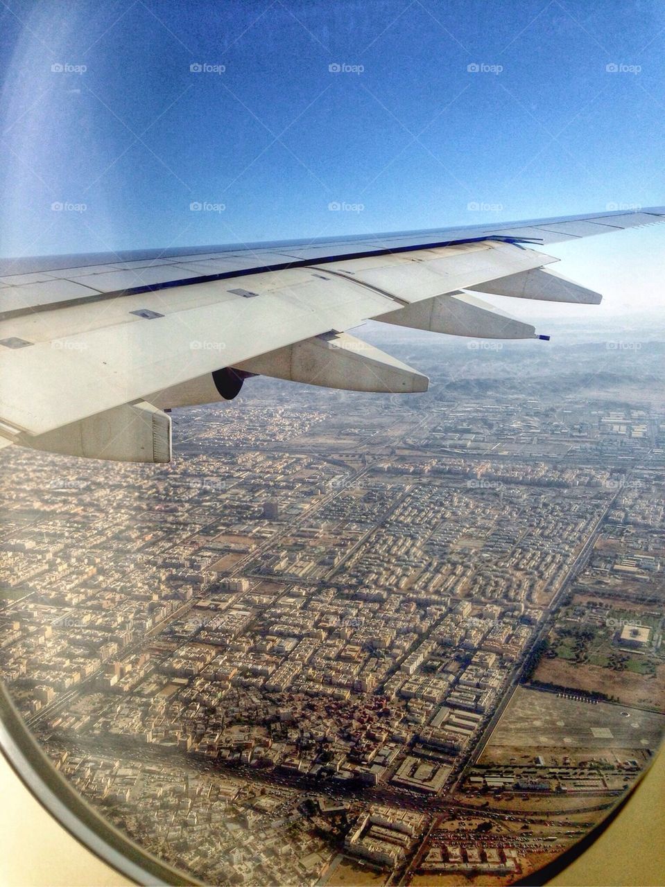 Landing at Jeddah airport