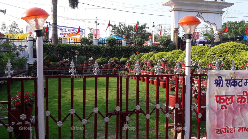 park at hanuman Temple