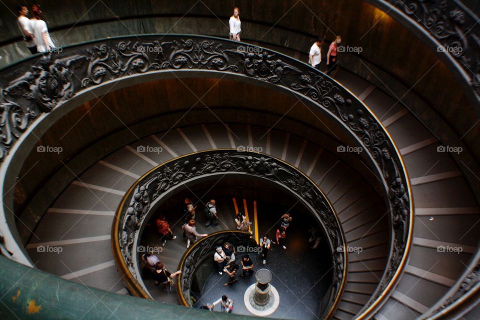 Stairs in the Vatican 