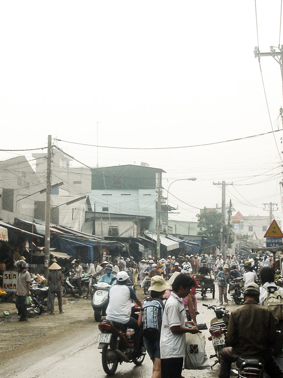 In the streets of Saigon