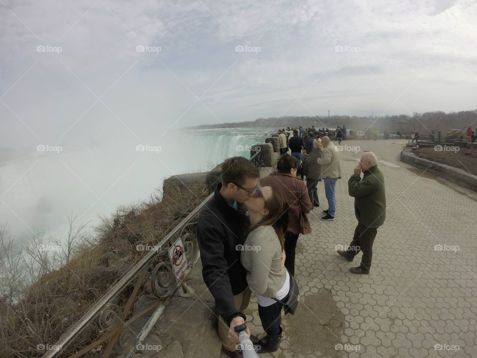 Niagara Falls love.  . Niagara Falls. 